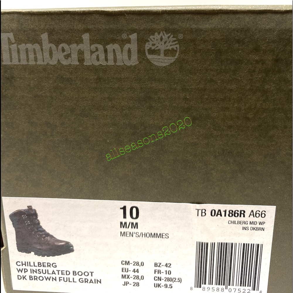 Timberland Chillberg WP Insulated Men Boot Brown - Picture 9 of 10